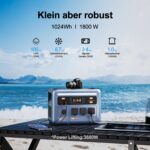PowerMax 1800SE Powerstation, 1800 W, 1024 Wh LiFePO4-Akku – Bild 2