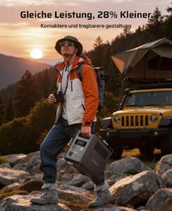 AFERIY Powerstation 1800 W, 1024 Wh, 1 Std. Schnellladung, für Camping – Bild 2