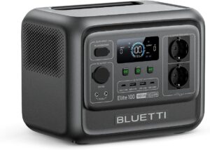 BLUETTI Elite 100 V2 Powerstation, 1024 Wh LFP, 2×1800 W AC-Ausgänge