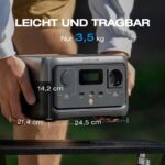 EcoFlow RIVER 2 Powerstation, 256 Wh, LiFePO4-Akku – Bild 6