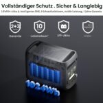 FOSSIBOT F1800 Powerstation, 1800 W, 1024 Wh LiFePO4, 100 W USB-C und Schnellladung – Bild 4