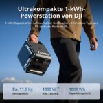 DJI Power 1000 Mini Powerstation, 1008 Wh LFP-Akku – Bild 3