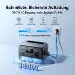 BLUETTI Elite 30 V2 Powerstation, 288 Wh LFP-Batterie, 6 AC-Ausgänge – Bild 4