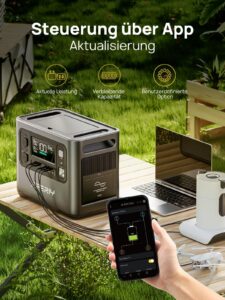 AFERIY P210 Powerstation, 2400 W, 2048 Wh LiFePO4, 4800 W Peak – Bild 7