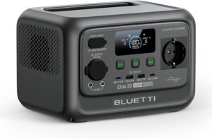 BLUETTI Elite 30 V2 Powerstation, 288 Wh LFP-Batterie, 6 AC-Ausgänge