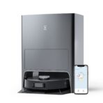 DEEBOT X1 OMNI Saugroboter mit Wischfunktion, Reinigungsstation, 5.000 Pa, 3D-Hinderniserkennung, 260 Min. Laufzeit