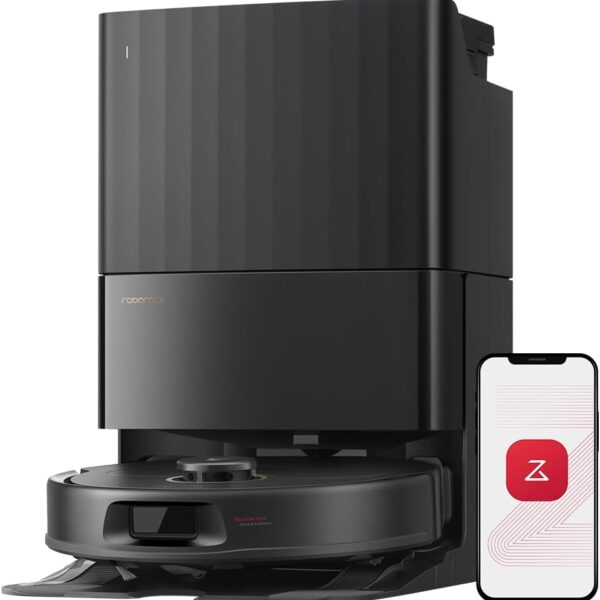 roborock Qrevo S5V Saugroboter mit Wischfunktion&Hebarem Wischmopp