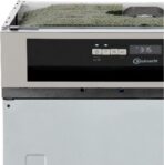 Bauknecht - IBBO 3C26 X Teilintegrierter Geschirrspüler 60cm - 14 Gedecke - Active Dry, Sensorprogramm, Leiser Betrieb - Effiziente Reinigung - Energieeffizienzklasse E - 82–90x59,8x55,5cm - Edelstahl