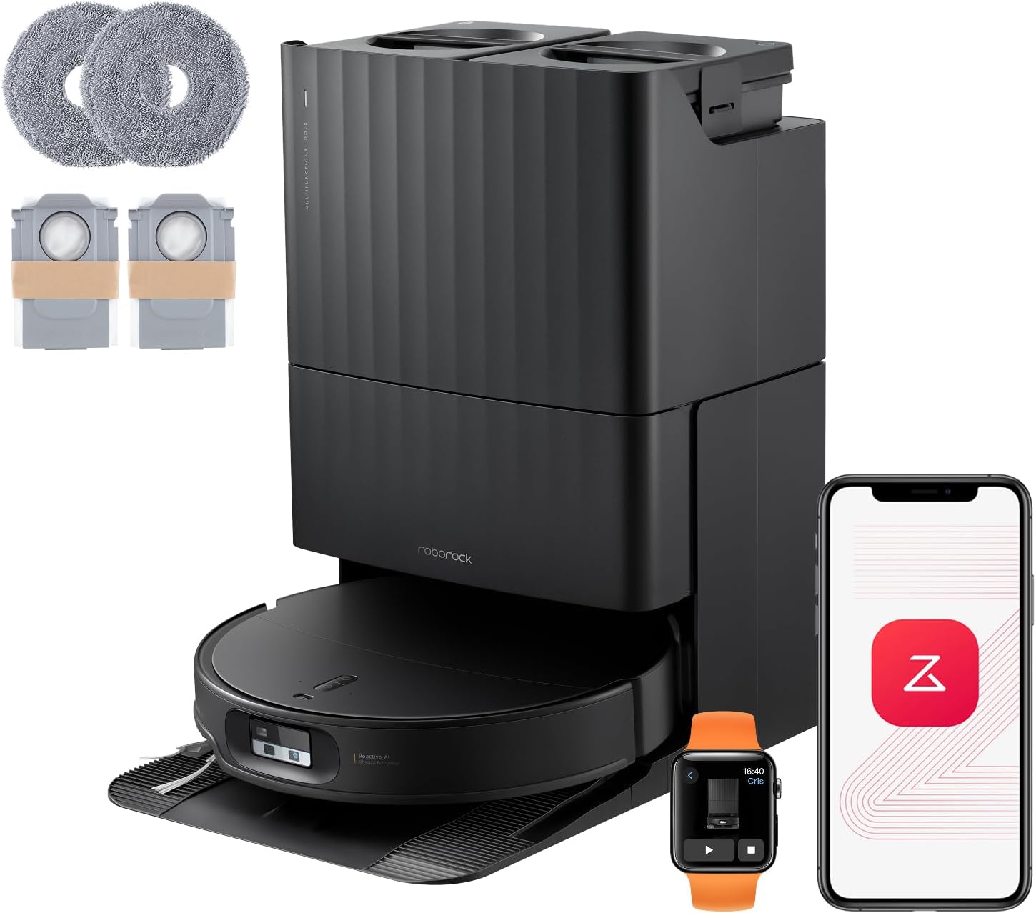 61f-wnv9jUL._AC_SL1500 roborock Qrevo Edge 2 Set Saugroboter mit Wischfunktion&Hebarem Wischmopp