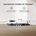 Xiaomi H50 Pro Saugroboter mit Wischfunktion, 15.000 Pa Saugkraft und ausfahrbarem Seitenarm – Bild 8
