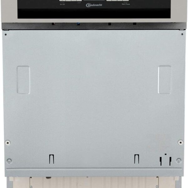 Bauknecht - IBBO 3C26 X Teilintegrierter Geschirrspüler 60cm - 14 Gedecke - Active Dry, Sensorprogramm, Leiser Betrieb - Effiziente Reinigung - Energieeffizienzklasse E - 82–90x59,8x55,5cm - Edelstahl