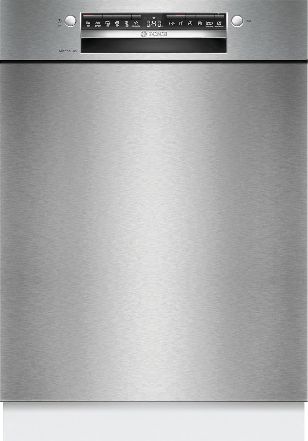 715j3Bpg6-L._AC_SL1500 Bosch SMU4EVS08E, Serie 4, Smarter Unterbau-Geschirrspüler 60 cm, Besteckschublade, Spülmaschine mit Programmassistent, besonders Leise, höhenverstellbarer Oberkorb, Automatische Türöffnung, Edelstahl