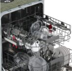 Bauknecht - IBBO 3C26 X Teilintegrierter Geschirrspüler 60cm - 14 Gedecke - Active Dry, Sensorprogramm, Leiser Betrieb - Effiziente Reinigung - Energieeffizienzklasse E - 82–90x59,8x55,5cm - Edelstahl