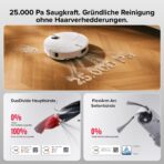 Roborock Qrevo Curv 2 Pro Saugroboter mit Wischfunktion und anhebbarem Wischmopp – Bild 2